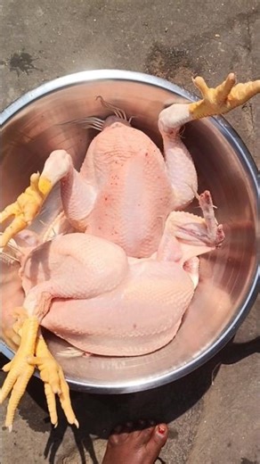 गांव में मुरगी साफ करने की मशीन 🐔 | Chicken Cleaning Machine | Village Life