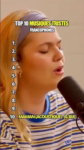 TOP 10 of the best French-language sad music