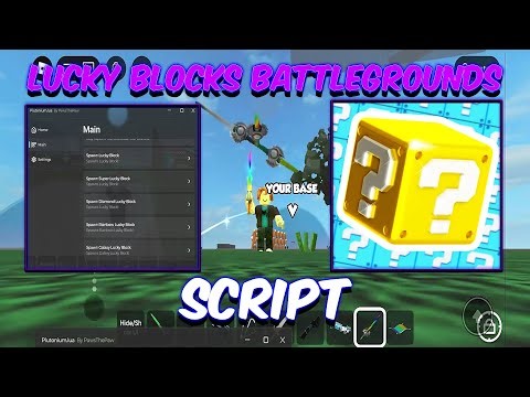 Lucky Blocks Battlegrounds Script - (Spawn Blocks) *NO KEY* | Mobile & Pc