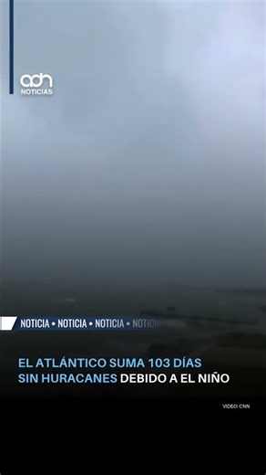 Océano Atlántico rompe récord por falta de huracanes
