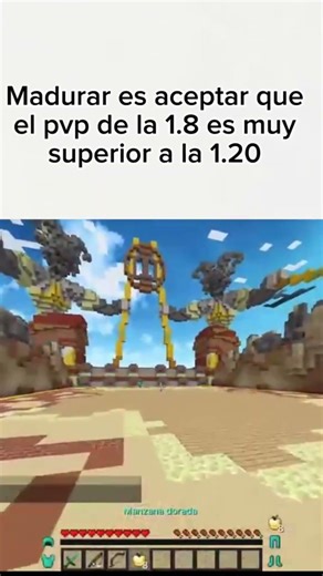 1.8 VS 1.21 PVP #minecraft #pvp #shorts #minecraftshorts