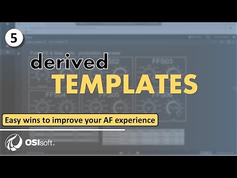 Improve your AF Experience - Derived Templates