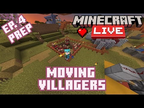 Minecraft Java Survival LIVE – Moving Villagers & Trade Cycling | Training Arc Ep.4 Prep 👥