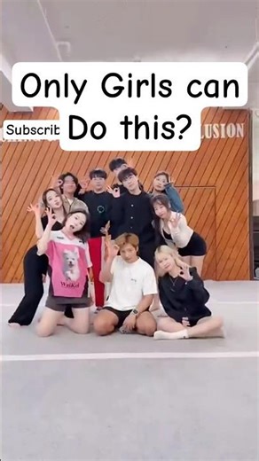 Only girls can do this 😯 challenge accepted