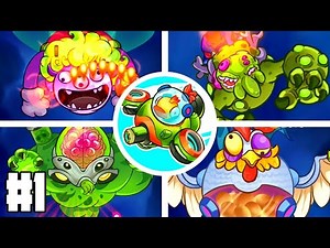 Monster Shooter Space Invaders - All Bosses ( Boss Level 1-25)