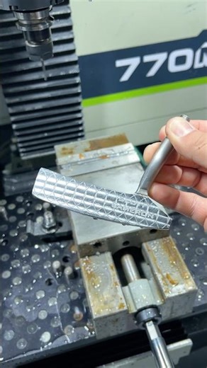 CNC machining a putter by Scotty Cameron on a #tormach