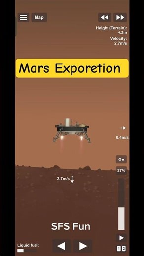 Perseverance Rover Mars Landing! 🔴 #SFS#shorts