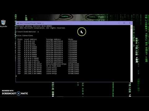 How to trace a hacker using CMD