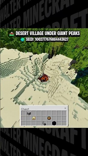 🏡 Best Desert Swamp Village Seed | Minecraft Bedrock 26