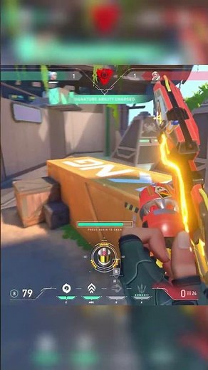 Headshot Crosshair in Valorant (with code)