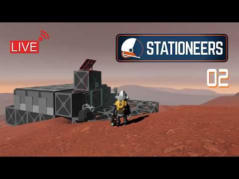 Airlock Improvements | STATIONEERS Live Stream - 02