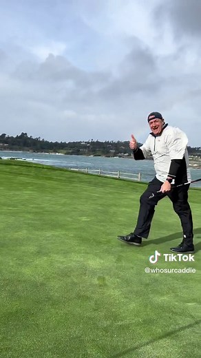 Golfing at Pebble Beach with a Breezy Twist