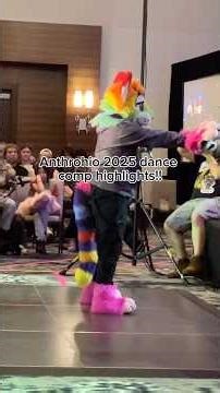 Anthrohio dance competition highlights! #furryconvention #anthrohio #fursuit #fypシ #furry