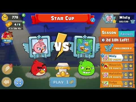 Angry Birds Star Cup Tournament Trance Remix Gameplay | Best Wins So far