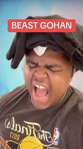 BEAST GOHAN VS GOTENKS #anime #funny