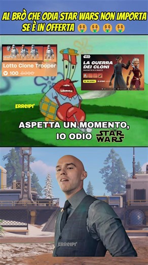 POV: Sei un hater di Star Wars ma vedi lo shop di Fortnite... 💀👁️#shorts #fortnite #fortniteshorts