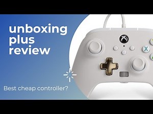 Power a wired Xbox one controller unboxing and review, Enhanced wired controller edition