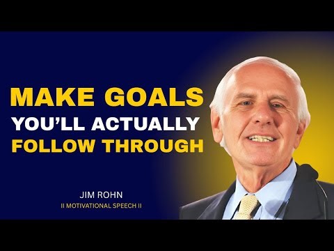 How to Set Goals That Actually Work | Jim Rohn Motivation