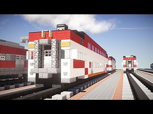 Minecraft Caltrain Bombardier Bi Level Coach Tutorial
