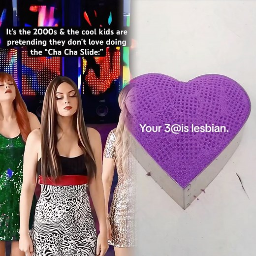 It’s the #2000s & the cool kids are pretending they don’t love doing the “Cha Cha Slide:”