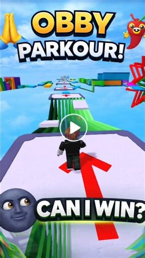 Roblox Obby Challenge – One Mistake = Lose!#roblox #gaming #shorts