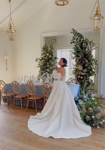 Get Ready for Garden-Vow Season with Nisha by Maggie Sottero