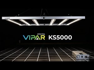 Viparpectra KS5000 LED grow light PAR test and review