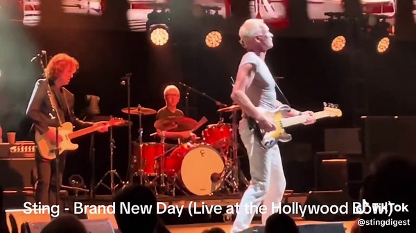 Sting - Brand New Day (Live at the Hollywood Bowl) #sting