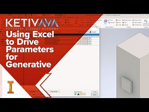 Using Excel to Drive Parameters for Generative Design | Autodesk Virtual Academy