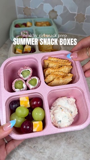 Healthy Girl Snack Boxes | High Protein, Low Calorie Ideas