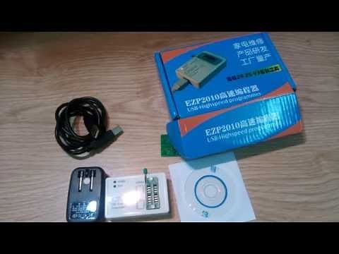 EZP2010 high-speed USB SPI Programmer support 24 25 93 EEPROM 25 flash bios chip
