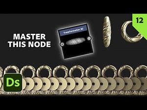 Mastering Element Placement In Substance 3D Designer (Pt 12) | For Beginners | Adobe Substance 3D