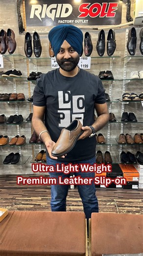 🌟Ultra-Lightweight Premium Leather Slip-On! 👟✨ Get ready for ultimate comfort and style with our new casual slip-ons, featuring an ultra-lightweight sole for all-day wear! 🍁Effortless Style: Perfect for casual outings and easy to slip on. 😊 💸Ultra-Lightweight: Designed for maximum comfort without sacrificing style. ☁️ 🛠️Versatile Fit: Ideal for pairing with shorts, jeans, or casual pants. 👖 Order at [Rigidsole.com] For any query, Call/WhatsApp at 91-93512-55633📱 #slipon #casualslipon #ca
