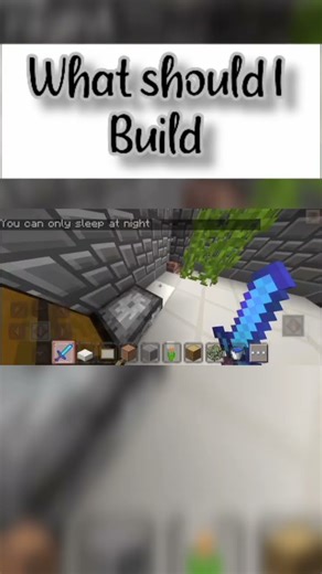 What should I build😁🤔#popular #minecraft #funny #gaming #comedy #love #games #gameplay #gamer #dream