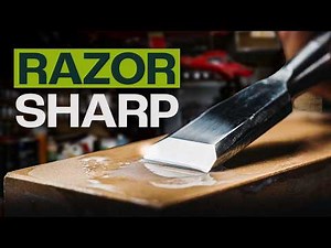 How to Sharpen a Chisel (It's Easier Than You Think)