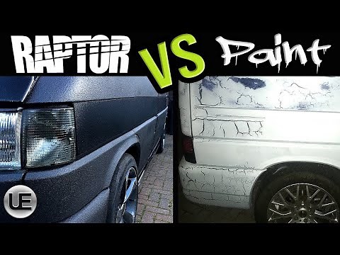 TRANSFORM Your Van With Raptor Armoured Paint.
