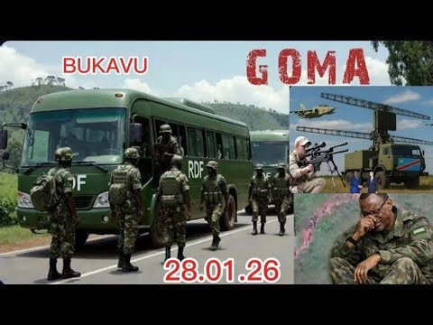 🔥28/01/26 THE M23/RDF WITHDRAWAL FROM BUKAVU AND GOMA, THE TOTAL FALL OF KAGAME, HIS END IS COMING