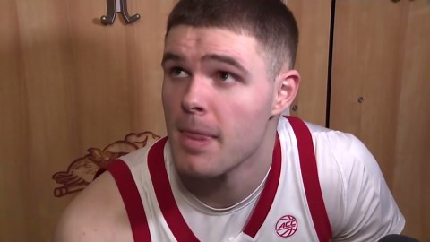 UofL guard Isaac McKneely on his big game in NCAA Tournament win over USF