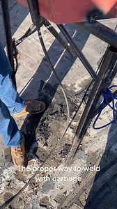 Welding with galvanized threaded rods? Yup it's possible! What's the craziest thing you've ever tried to weld with and did it work? 👀🎥uglyweldsllc | Welding Career Now