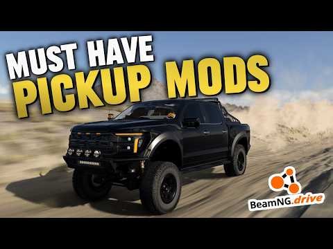 Best FREE Pickup Truck Mods for BeamNG