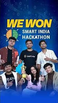 Winners of Smart India Hackathon solved this problem 🤯