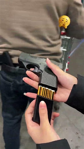 ✅ Best creative gift ideas for men - Gun Shape Secret Storage Jet Flame Lighter ( # 2456 ) ‪