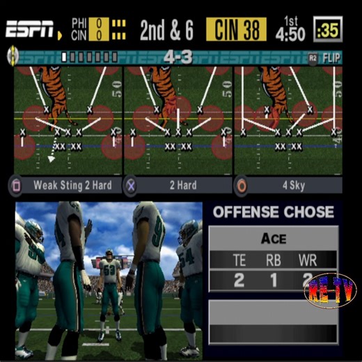 ESPN NFL 2K5 | PS2 | 2004 Helmet CAM #NFL #Espn #Classic #Nostalgia | Retro-Entertainment TV