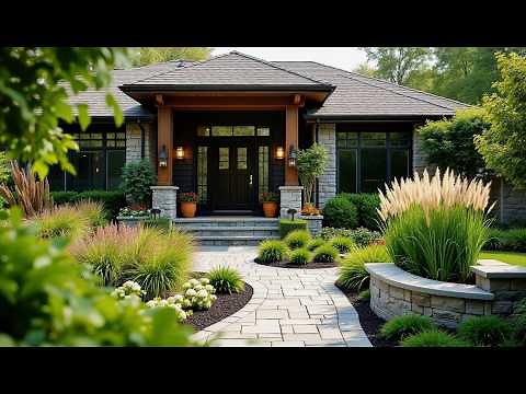 Elevate Your Home’s Entrance | Innovative Front Yard Garden Concepts