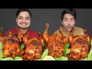 4 SPICY GRILLED CHICKEN EATING CHALLENGE || Friend Food Challenge