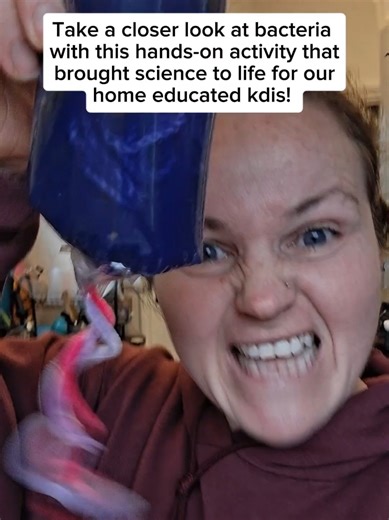 How to make a bacteria cell in a bag with this hands on science activity for kids!