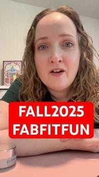 Is the FABFITFUN FALL 2025 Box Good or Bad? 🍁#fabfitfunpartner #fabfitfun