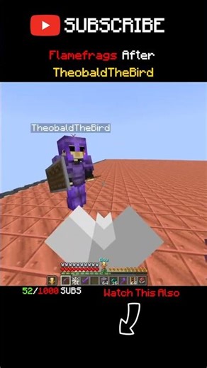 #flamefrags after #TheobaldTheBird