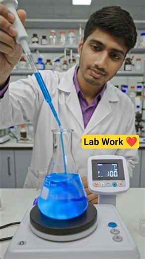 Pharma QC Lab Life 🧪 | Titration Process #shorts #patanjalijha