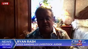 17 reactions | Ryan Rash is our 2023 Steer and Heifer judge. Here is what he had to say about heading our way with CBS7 News. #90years #stockshow #sandhillsrodeo2023 | Sandhills Stock Show & Rodeo | Facebook